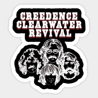 Creedence Clearwater Revival Sticker